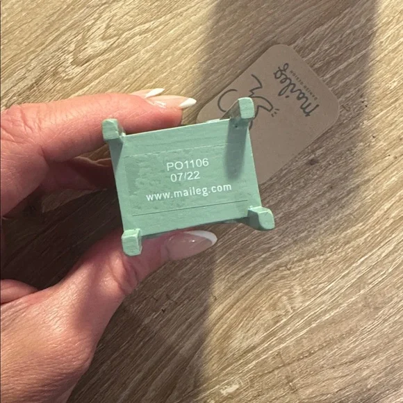 BNIB Maileg Mint Green Wooden High Chair! - Picture 9 of 12